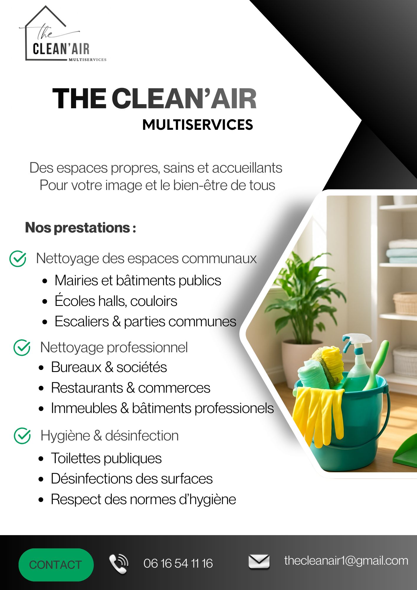 THE CLEAN'AIR (MULTISERVICES)