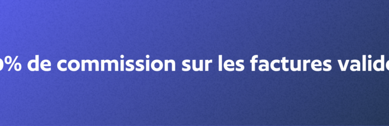 Création de sites web – 10% de commission