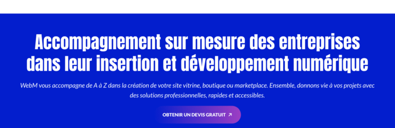 Devenez Apporteur d’Affaires pour WebM – Aidez les entrepreneurs à créer leur site internet et touchez des commissions attractives !