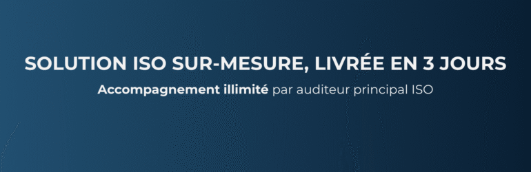 Apporteur d’affaires – Solutions ISO sur mesure (20 % commission)